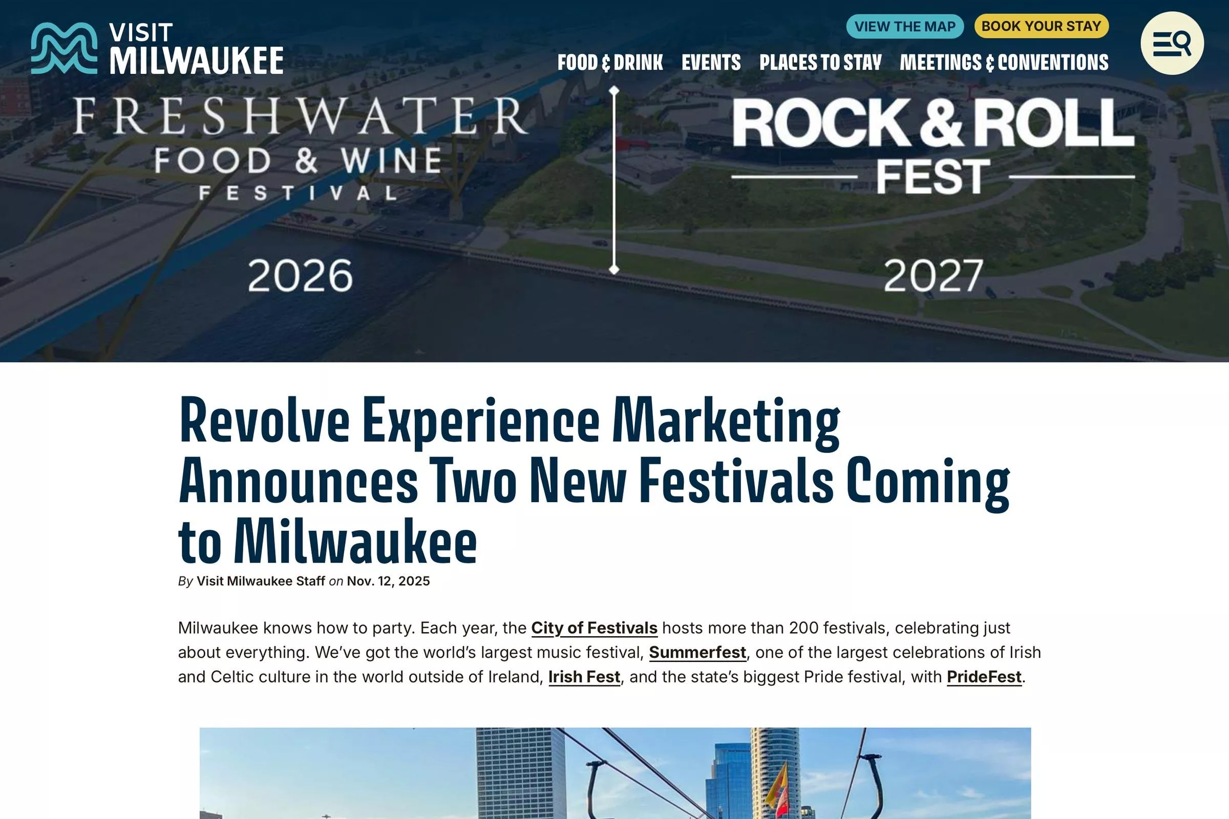 Freshwater Featured by Visit Milwaukee